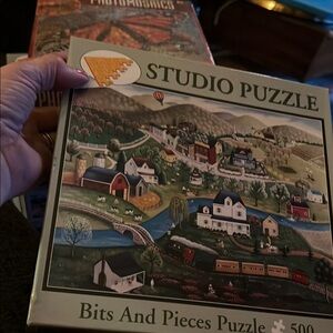 Bits And Pieces 500-Piece Puzzle - Colorful Landscape